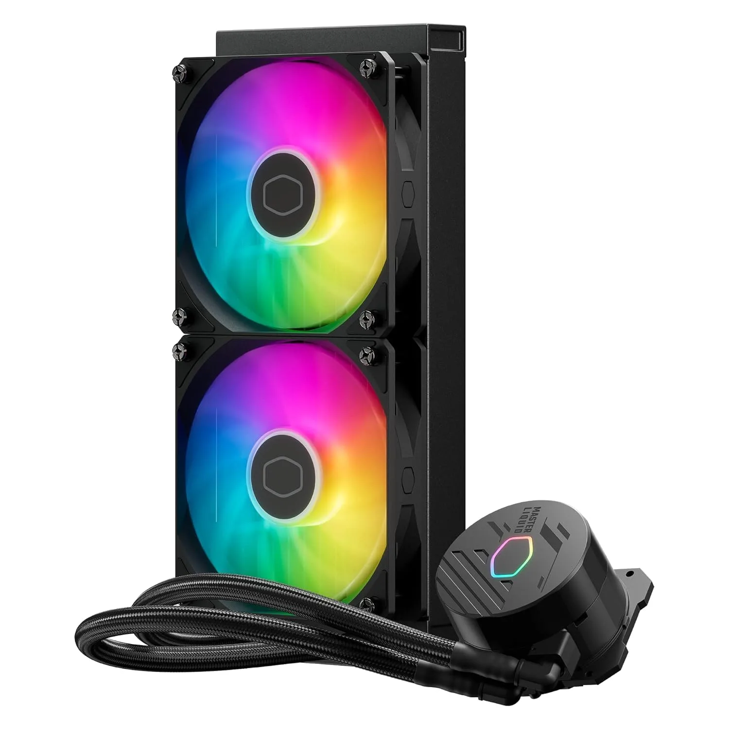 Cooler Master 240mm MasterLiquid 240L Core ARGB CPU Liquid Cooler - Image 2