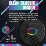 Cooler Master 240mm MasterLiquid 240L Core ARGB CPU Liquid Cooler - Image 6