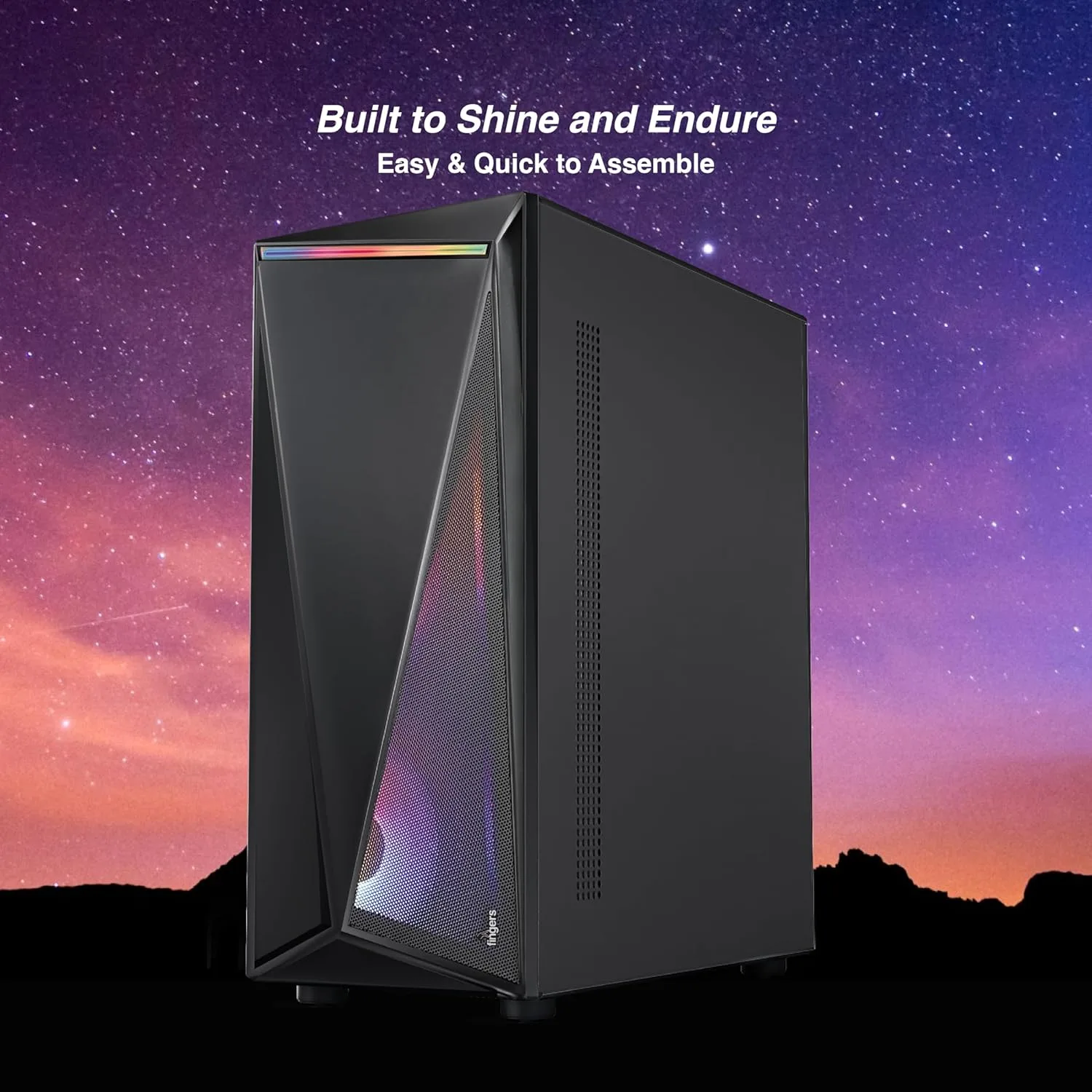 FINGERS NovaRay Full ATX PC Cabinet ARGB Fans - Image 4