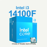 Intel i3 14100F Processor 4.70GHz 14th Gen (Graphic Reqiure)