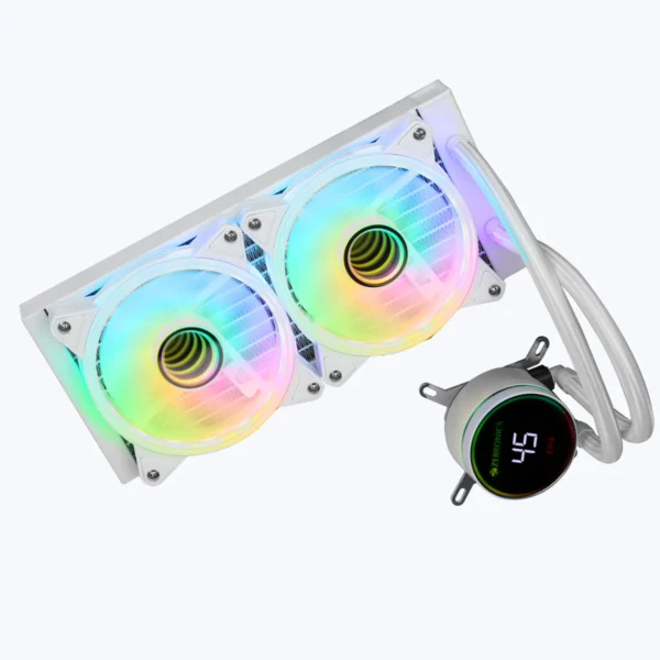 ZEBRONICS 240mm Liquid Cooler AIO240TW (White)