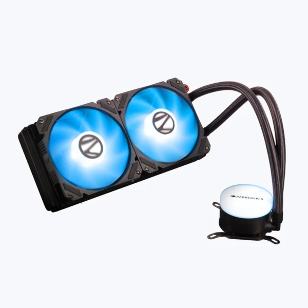 Zebronics 240mm Liquid cooler AIO240VB black