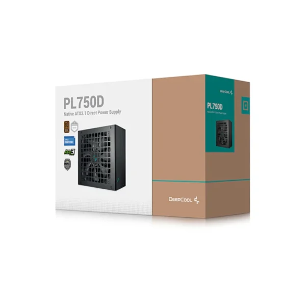 DeepCool 750w Smps 80+ Bronze ATX 3.0 PL750D Power Supply