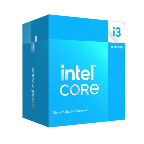 Intel i3 14100F Processor 4.70GHz 14th Gen (Graphic Reqiure)