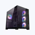 Zebronics Argo 10 B/W Premium Gaming Chassis with ARGB Black