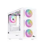 FINGERS QuikFINGERS HyperHawk Micro ATX Cabinet  (White)