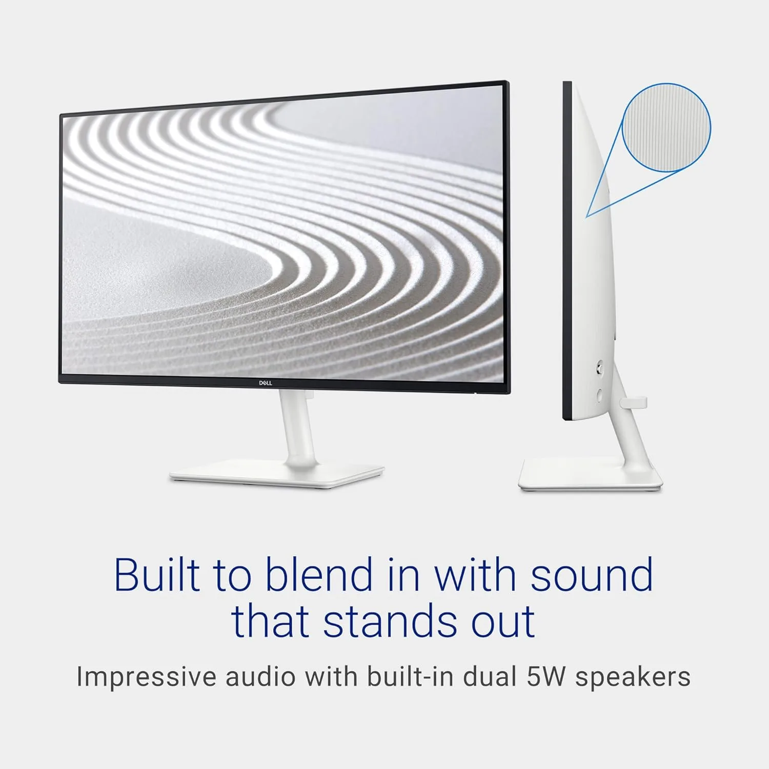 Dell S2425H Monitor 24" Full HD 8Ms 100Hz Display Integrated 2 x 5W Speakers - Image 5