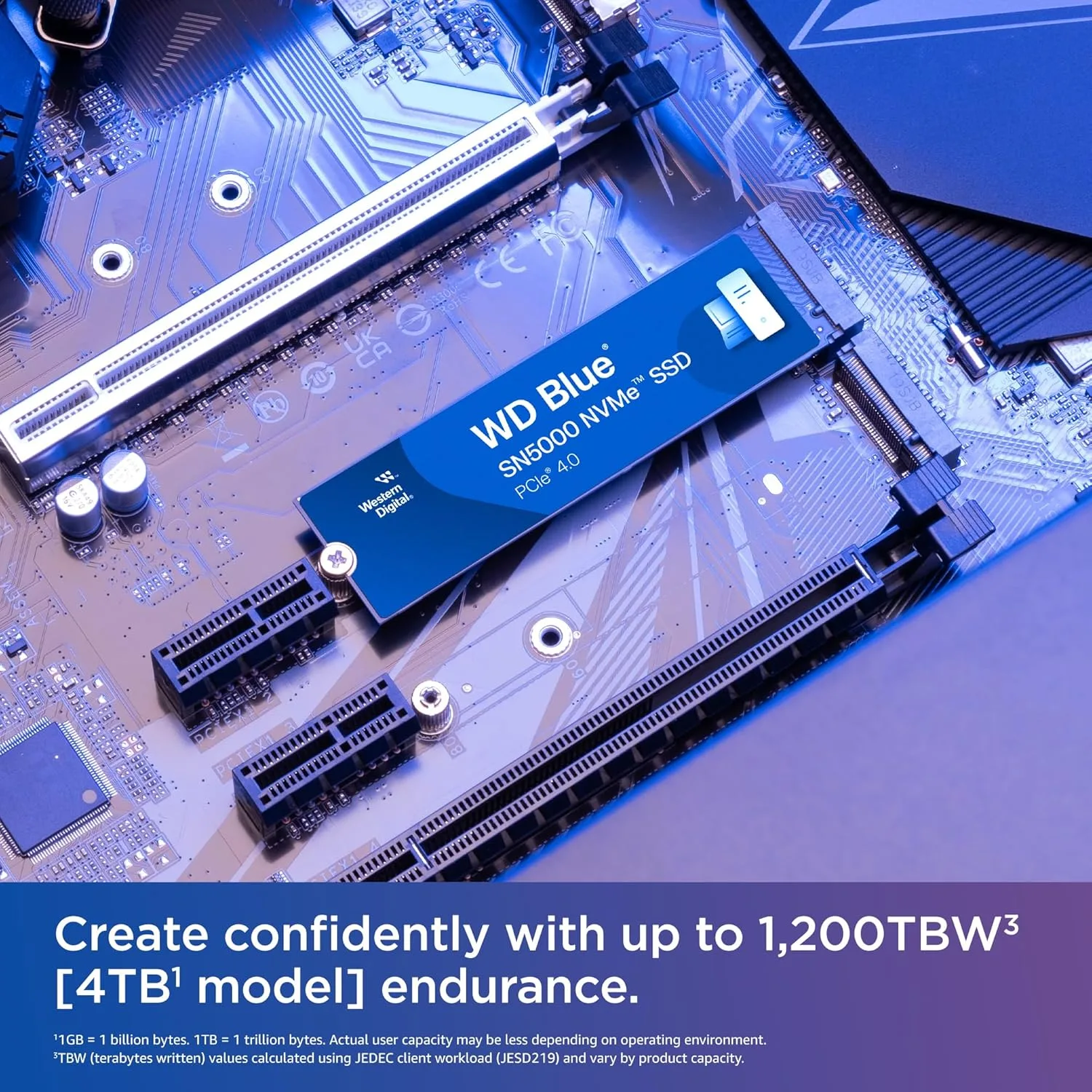 WD Blue 512GB NVMe SSD Gen4 SN5000 - Image 2