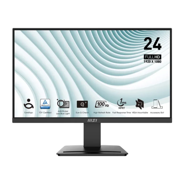 MSI PRO 24 Inch 100Hz MP2412 1080p FHD
