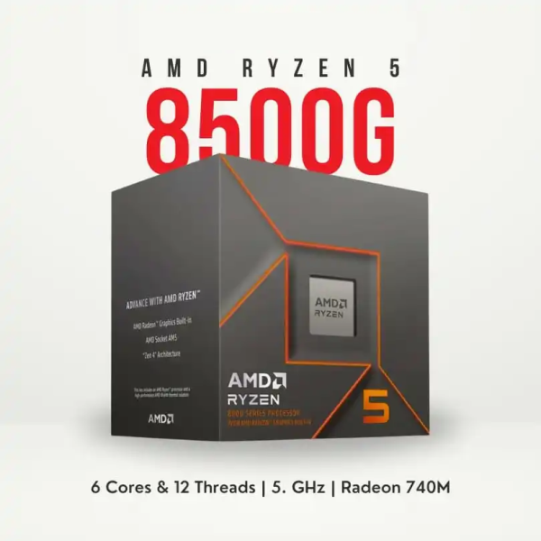AMD Ryzen 5 8500G Processor with Radeon Graphics