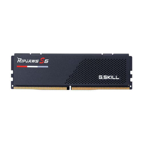 G.Skill 16GB 6000MHz DDR5 RAM S5 Matte Black Ripjaws CL3636