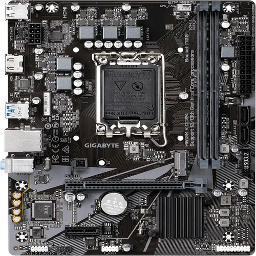 GIGABYTE H610M K DDR4 LGA 1700Socket ATX Intel H610 Chipset DDR4 Motherboard for Desktop
