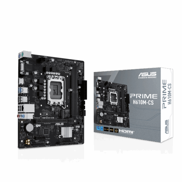 Asus Prime H610M-CS D5 M-ATX Motherboard