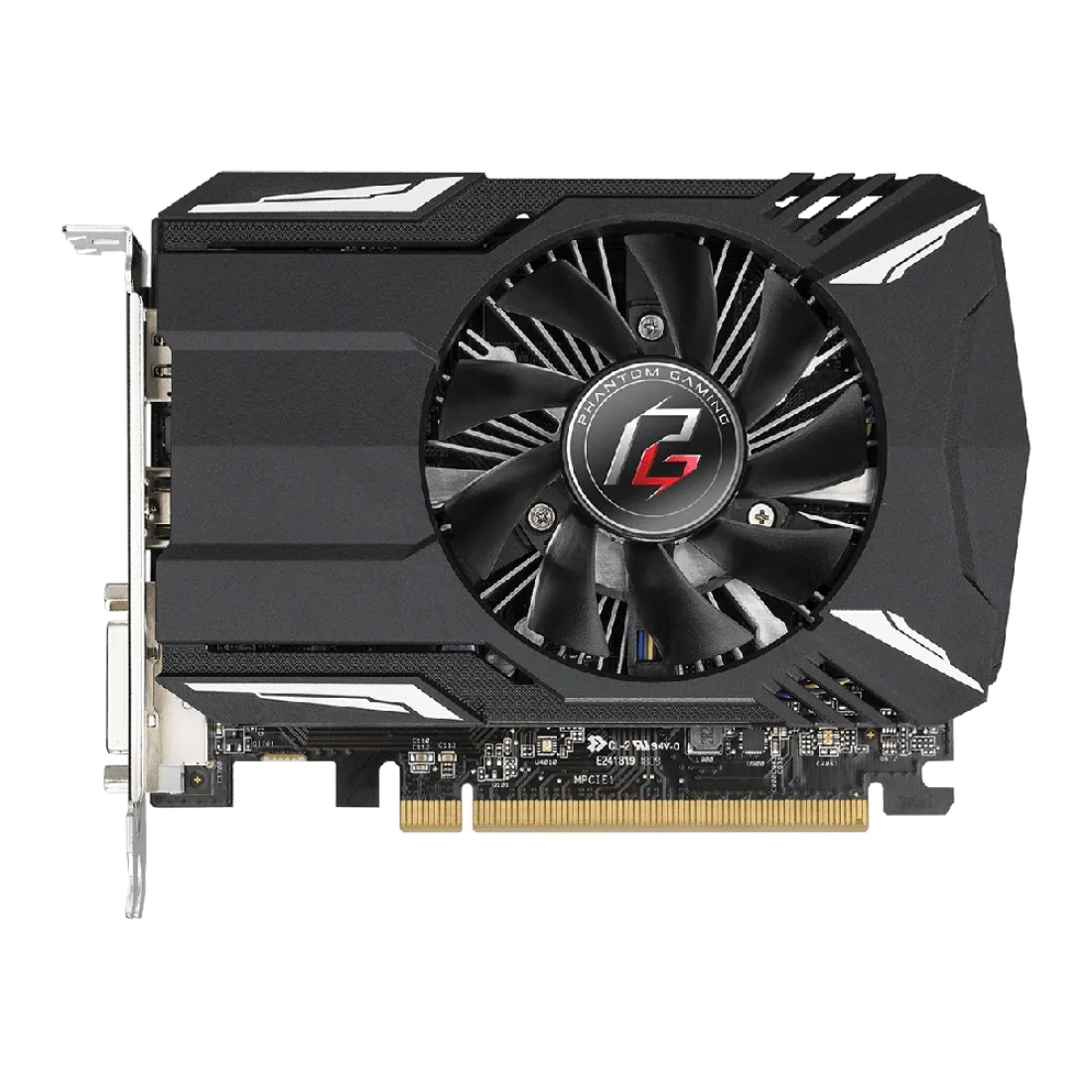 ASRock RX 550 4GB Graphic Card DDR5 Phantom Gaming Single Fan - Image 2