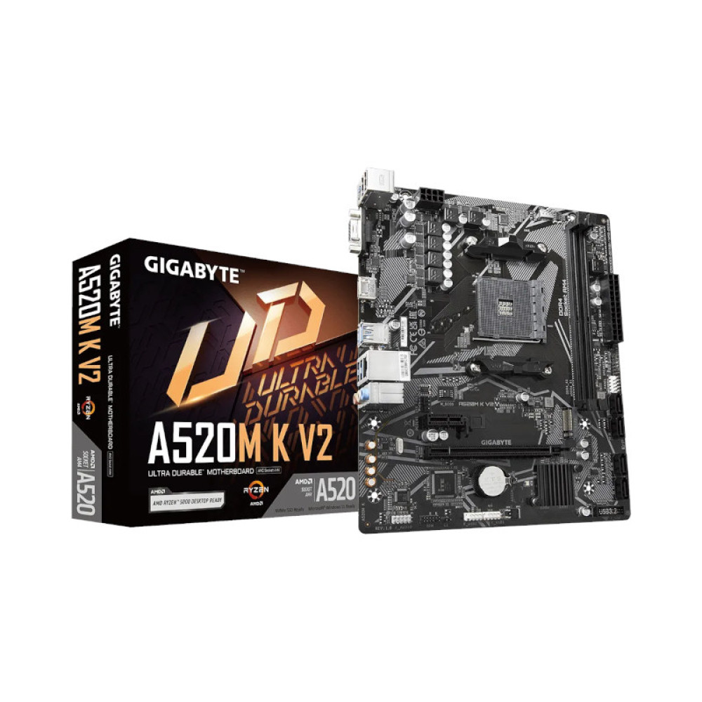 a520m-k-v2-1-1000x1000 Gigabyte A520M K V2 Motherboard ddr4 - Image 1
