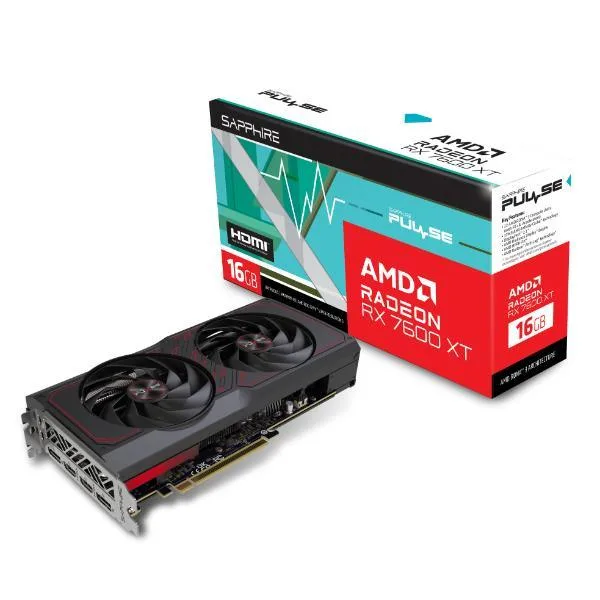 Sapphire Pulse rx7600xt OC 16GB Graphics Card - Image 1