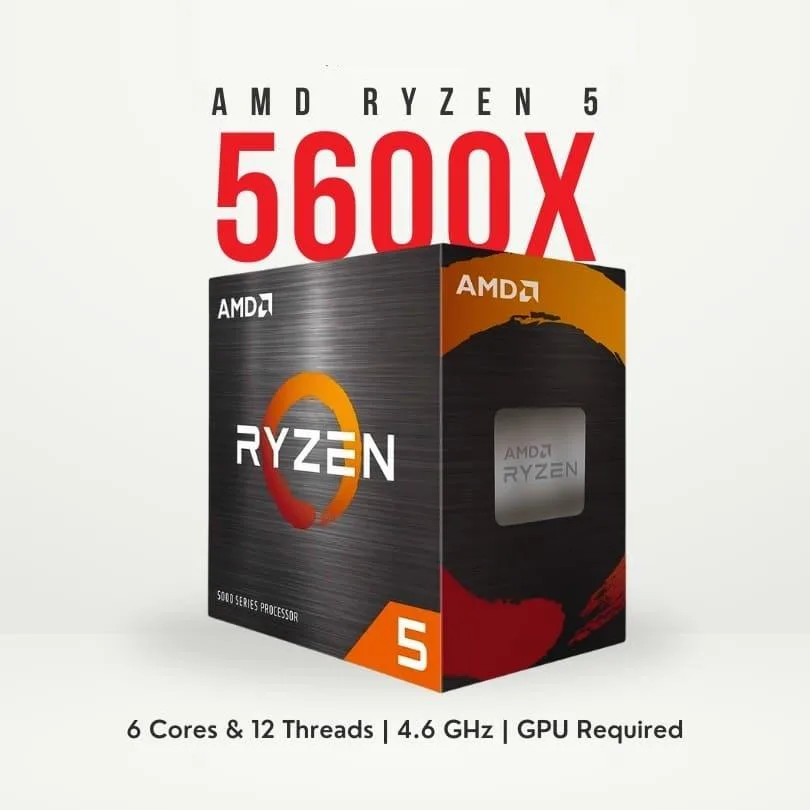 Ryzen-5-5600X AMD Ryzen 5 5600X Processor - Image 1