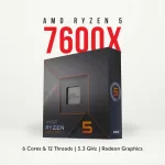 AMD Ryzen 5 7600X Processor with Radeon Graphics