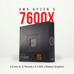 AMD Ryzen 5 7600X Processor with Radeon Graphics