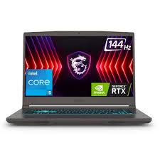 MSI Thin Thin 15 B13UDX Intel Core i5 13th Gen 13420H - (16 GB/512 GB SSD/Windows 11 Home/6 GB Graphics/NVIDIA GeForce RTX 3050/144 Hz) Gaming Laptop (15.6 Inch, Cosmos Gray, 1.86 Kg)