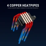 Ant Esports V4 Digital ARGB 90mm CPU Air Cooler - Image 7