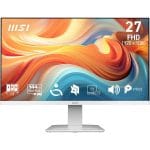 MSI PRO MP273W E14A | 27 Inch 1080p FHD 144Hz IPS Monitor White