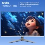 ZEBRONICS 32Inch FHD Curved,100Hz,1080p HDMI/VGA Built-in Speakers (EA320) - Image 4