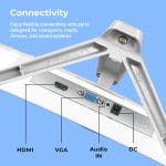 ZEBRONICS 32Inch FHD Curved,100Hz,1080p HDMI/VGA Built-in Speakers (EA320) - Image 7