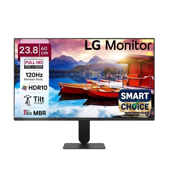 LG 24U411A-B Monitor 24 Inch 120Hz 1ms MBR, sRGB 99%