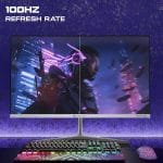 Zebronics 22INCH Full HD LED Monitor 100Hz Refresh Rate HDMI & VGA (A122) - Image 2