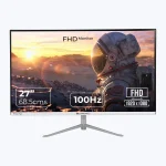 ZEBRONICS 27Inch Monitor,100Hz,HDMI,VGA,FHD  250nits Built-in Speakes (A27FHD)