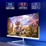 ZEBRONICS 27Inch Monitor,100Hz,HDMI,VGA,FHD  250nits Built-in Speakes (A27FHD) - Image 3
