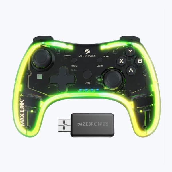 ZEBRONICS MAX LINK + Wireless Gamepad