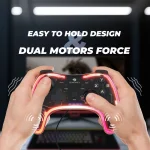 Zebronics MAX FURY Transparent RGB LED Wired Gamepad - Image 5