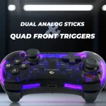 Zebronics MAX FURY Transparent RGB LED Wired Gamepad - Image 4