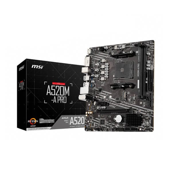 a520m-a-pro-image-main MSI A520M-A PRO Motherboard - Image 1