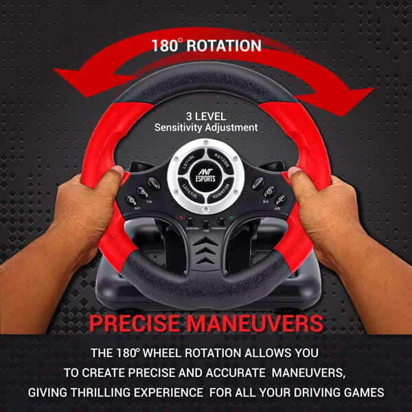 Ant Esports GW170 Racing Wheel - Image 3