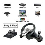 Ant Esports GW190 Racing Wheel and Pedal Set (Black) - Image 2