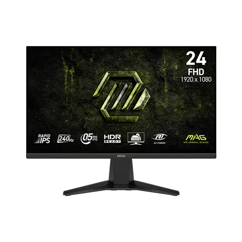 msi-24-inch-mag-245f-x24-monitor-main MSI MAG 245F X24 24 Inch IPS FHD 240Hz Gaming Monitor - Image 1