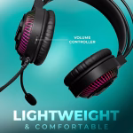 ZEBRONICS Jupiter Premium 3.5mm Gaming Headphone ( Black ) - Image 2