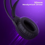 ZEBRONICS Blitz C Dolby Atmos Gaming Over Ear Wired Headphone - Image 3