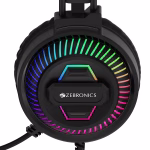 ZEBRONICS Jupiter Premium 3.5mm Gaming Headphone ( Black ) - Image 8