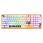 COSMIC BYTE Arcturus 98% Tri-Mode Mechanical RGB Wireless Gaming Keyboard ( White / Amber )