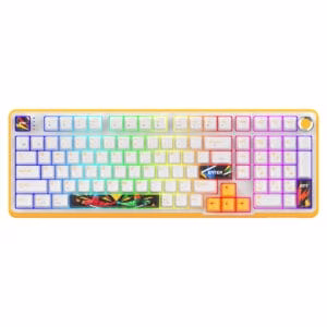 WhiteBg1-10-300x300 COSMIC BYTE Arcturus 98% Tri-Mode Mechanical RGB Wireless Gaming Keyboard ( White / Amber ) - Image 1