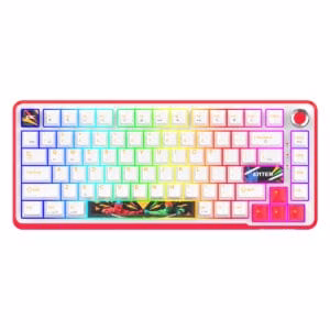 WhiteBg1-7-300x300 COSMIC BYTE Arcturus 75% Tri-Mode Mechanical RGB Wireless Gaming Keyboard ( White / Red ) - Image 1