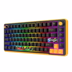 COSMIC BYTE Arcturus 75% Tri-Mode Mechanical RGB Wireless Gaming Keyboard ( Black / Amber ) - Image 8