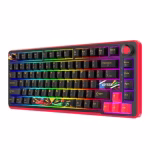 COSMIC BYTE Arcturus 75% Tri-Mode Mechanical RGB Wireless Gaming Keyboard ( Black / Red ) - Image 8