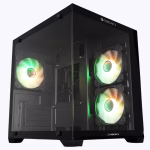 Zebronics Zeb-Mercury 15 Black Gaming Cabinet Mid Tower PC Case