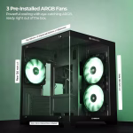 Zebronics Zeb-Mercury 15 Black Gaming Cabinet Mid Tower PC Case - Image 5