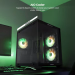 Zebronics Zeb-Mercury 15 Black Gaming Cabinet Mid Tower PC Case - Image 4